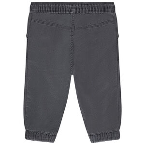 Παντελόνι jogger στυλ cargo μονόχρωμο για μωρό αγόρι 