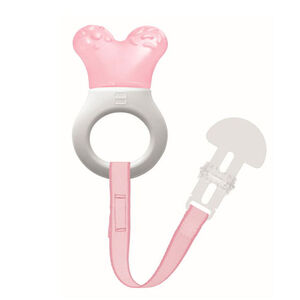 Μασητικό Οδοντοφυΐας Με Νερό Mini Cooler & Clip 555G 2+ Μηνών Pink Mam 