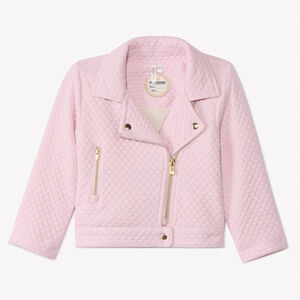 Μπουφάν perfecto από molleton με επένδυση sherpa για bebe κορίτσι 