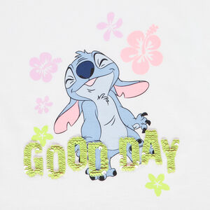 Ensemble 2 pièces Stitch Disney avec sequins magiques pour fille Main Ensemble 2 pièces Stitch Disney avec sequins magiques pour fille