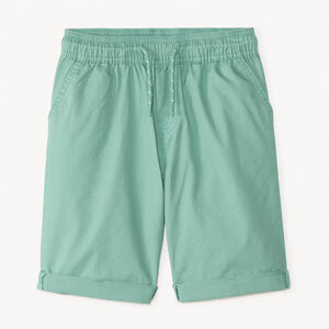 Βερμούδα από μονόχρωμο popeline για αγόρι 