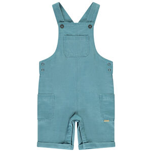 Σαλοπέτα κοντή από πάνινο ύφασμα μονόχρωμη για bebe αγόρι 