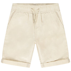 Βερμούδα από μονόχρωμο popeline για αγόρι 