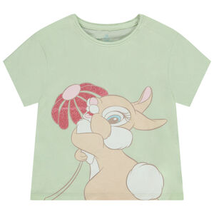 T-shirt κοντομάνικο print Miss Bunny Disney για bebe κορίτσι 