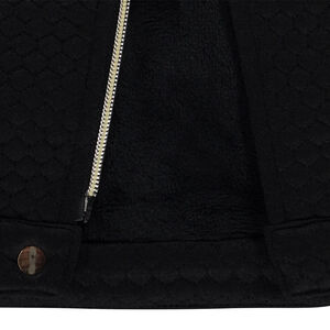 Περφέκτο από φούτερ με επένδυση sherpa για κορίτσι 