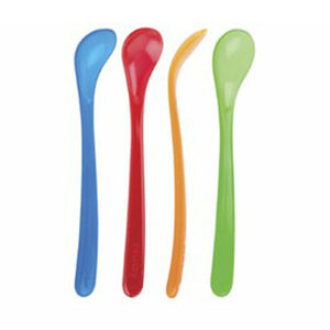 Σετ Κουταλιών Nûby Πολύχρωμο (4 Τεμάχια) 