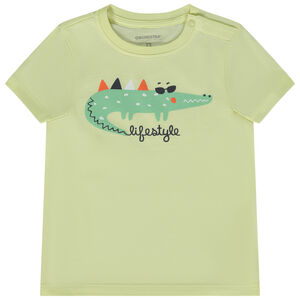 Κοντομάνικο μπλουζάκι με φαντεζί σχέδιο για bebe αγόρι 