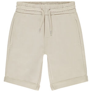 Βερμούδα από πλεκτό μονόχρωμο για αγόρι 