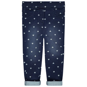 Jegging σε ύφασμα Milano με εβαζέ γραμμή κορίτσι 