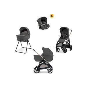 Σύστημα Μεταφοράς Quattro Aptica Darwin Marble Grey + Palladio Μαύρο Σκελετό 