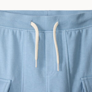 Σετ φούτερ πλεκτό molleton και παντελόνι jogging cargo για μωρό αγόρι 