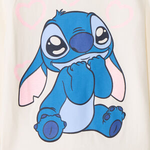 T-shirt manches longues Stitch Disney pour fille Main T-shirt manches longues Stitch Disney pour fille