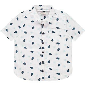 Πουκάμισο κοντομάνικο με σχέδιο ανανάς για αγόρι 