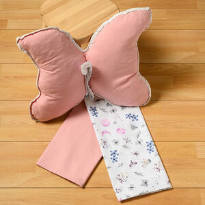 Σετ Σεντόνια Λίκνου 2Τμχ Flowers & Butterflies 