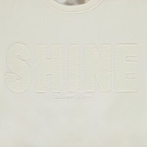 Φούτερ πλεκτό oversize με πατσαβούρες για κορίτσι 