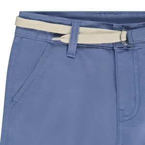 Βερμούδα με ζώνη twill αγόρι 