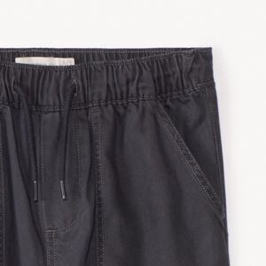 Παντελόνι φόρμας από twill μονόχρωμο για αγόρι 