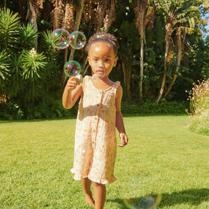 Σαλοπέτα κοντή με εκτύπωση φαντασία για κορίτσι μωρού 