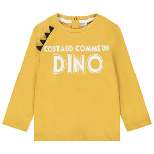 T-shirt μακρυμάνικο jersey σχέδιο μήνυμα  για bebe αγόρι 