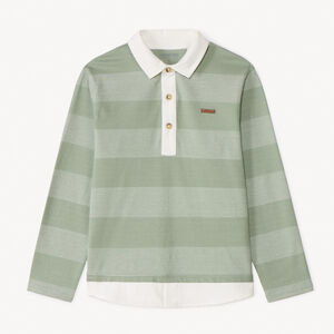 Πολό κοντομάνικο ριγέ για αγόρι 