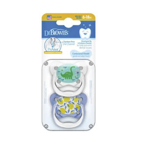 Πιπίλα Πεταλούδα Ορθο/Κη Μπλε, Επίπεδο 2, 6-18 Μηνών (2 Τεμ.) 