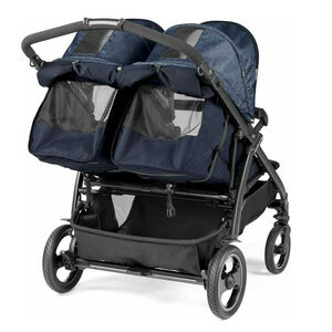 Καροτσι Διδυμων Book For Two Classico Indigo 