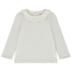 T-shirt μακρυμάνικο από διχτυωτό πλέγμα για bebe κορίτσι 