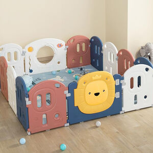 Παιδικός φράχτης – Παιδότοπος λιοντάρι 1,80 x 2,00 εκ 