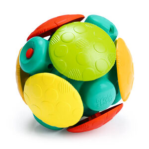 JOUET DIVERS 1ER AGE BALLE D'ACTIVITE WOBBLE BOBBLE 