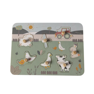 Παζλ από ξύλο 7 κομματιών La Vie à la Ferme 