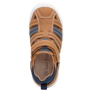 Σανδάλια με εφέ δέρματος και σκρατς για αγόρι 