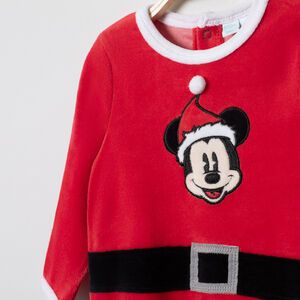 Φορμάκι βελουτέ Mickey Disney σε χριστουγεννιάτικο στυλl 