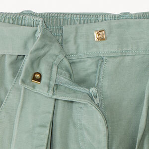 Παντελόνι cargo από twill με ζώνη κορίτσι 