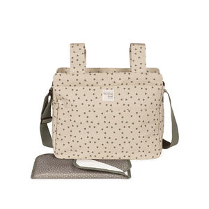 Sac à langer avec tapis imprimé cœurs Poppy mousse 