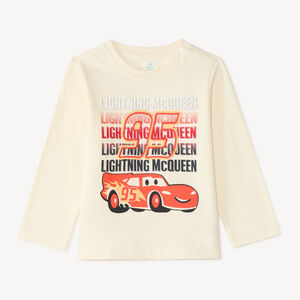 T-shirt manches longues bébé garçon en jersey Cars 