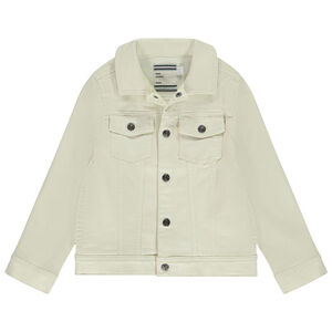 "Μπουφάν μονόχρωμο στυλ εργάτη για αγόρι" 