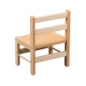 Χαμηλή παιδική καρέκλα – Φυσικό χρώμα ξύλου 