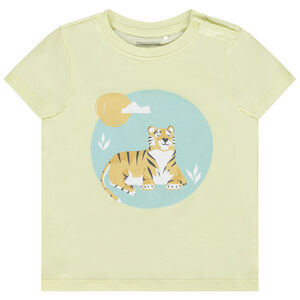 Κοντομάνικο μπλουζάκι με φαντεζί σχέδιο για bebe αγόρι  Main Κοντομάνικο μπλουζάκι με φαντεζί σχέδιο για bebe αγόρι