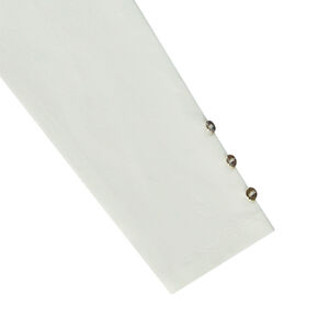 Μπλουζάκι ζιβάγκο μονόχρωμο από jersey για κορίτσι 