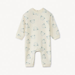 Combi μακρύ με σχέδιο μαϊμού για bebe αγόρι  Main Combi μακρύ με σχέδιο μαϊμού για bebe αγόρι