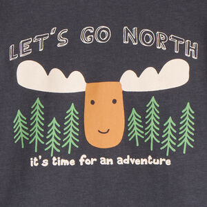 Μπλούζα μακρυμάνικη από jersey με φαντεζί σχέδιο για bebe αγόρι 