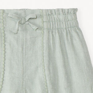 Σορτς από καμβά με φούντες για κορίτσι 