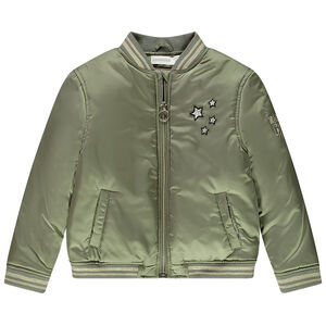 Bombers fantaisie doublée en sherpa pour fille Main Bombers fantaisie doublée en sherpa pour fille