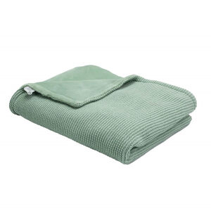 Trois Kilos Sept Flannel Πλεκτή Κουβέρτα 75x100 cm 