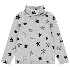 Sous-pull à col roulé imprimé pour enfant garçon Main Sous-pull à col roulé imprimé pour enfant garçon