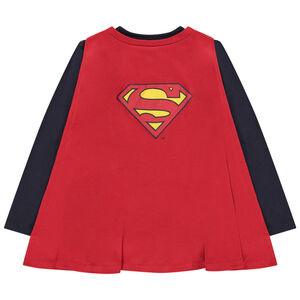Πιτζάμα 2 κομμάτια jersey σχέδιο Superman Warner με cape αγόρι 