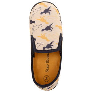 Βρεφικά παπουτσάκια χαμηλά με σχέδιο δεινόσαυρους για αγόρι 