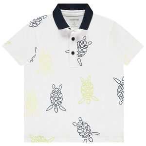 Πολό κοντομάνικο με σχέδιο χελώνα για αγόρι 