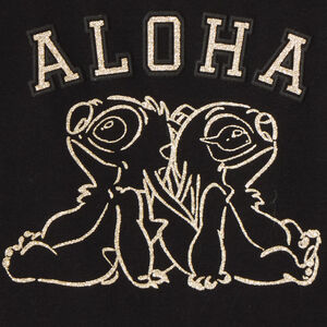 T-shirt pour fille à manches longues avec broderie Stitch et Angel 