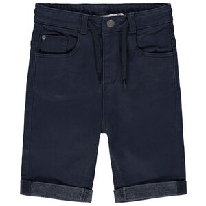 Βερμούδα από υφασμάτινο με κορδόνια περίσφιξης 